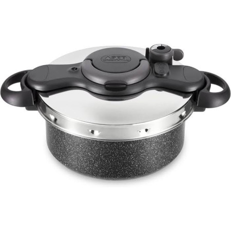 COCOTTE MINUTE P4705105 CLIPSO SEB DUO 5L ALUMINIUM NOIR