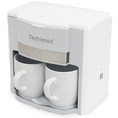 CAFETIERE TECHWOOD TCA-202 500W 0.6l 2 mug ceram