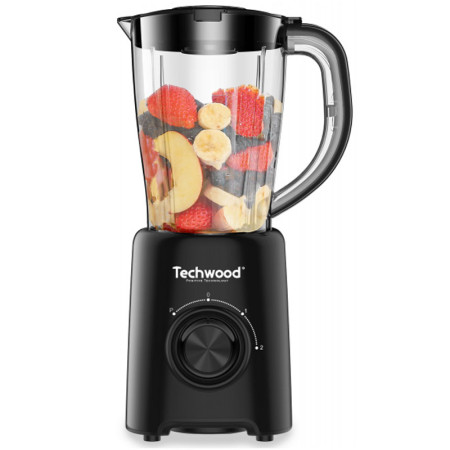 BLENDER BOL PLASTIQUE TECKWOOD TBL-786noir 1.5l