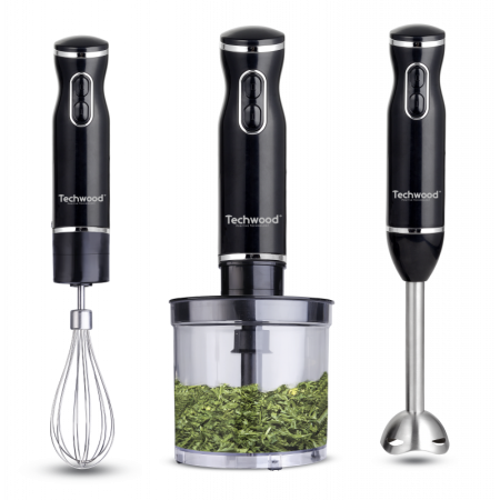 MIXEUR PLONGEANT TECKWOOD TMS-9666 inox 600W 3en1