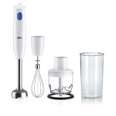 MIXEUR PLONGEANT BRAUN MQ10.202 pied inox 350ml 1vitesse
