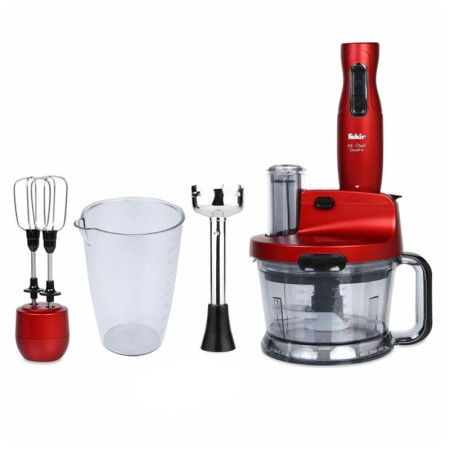 ROBOT FAKIR MR CHEF QUADRO ROBOT BLENDER ROUGE