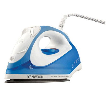 Fer à Vapeur KENWOOD Céramique 2200W ISP100BL Blanc & Bleu