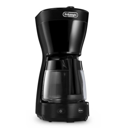DeLonghi ICM 16210, Autonome, Machine à café filtre, 1,25 L, 1200 W, Noir