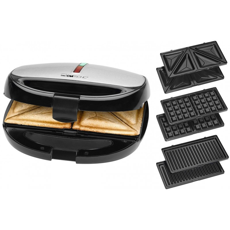 PANINI GAUFRE CROQUE CLATRONIC ST/WA3670 800W