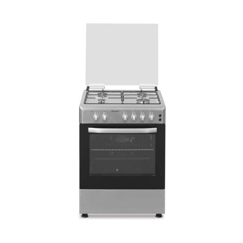 Four Encastrable Luxell Inox 4 feux Gaz dimension 60x60 