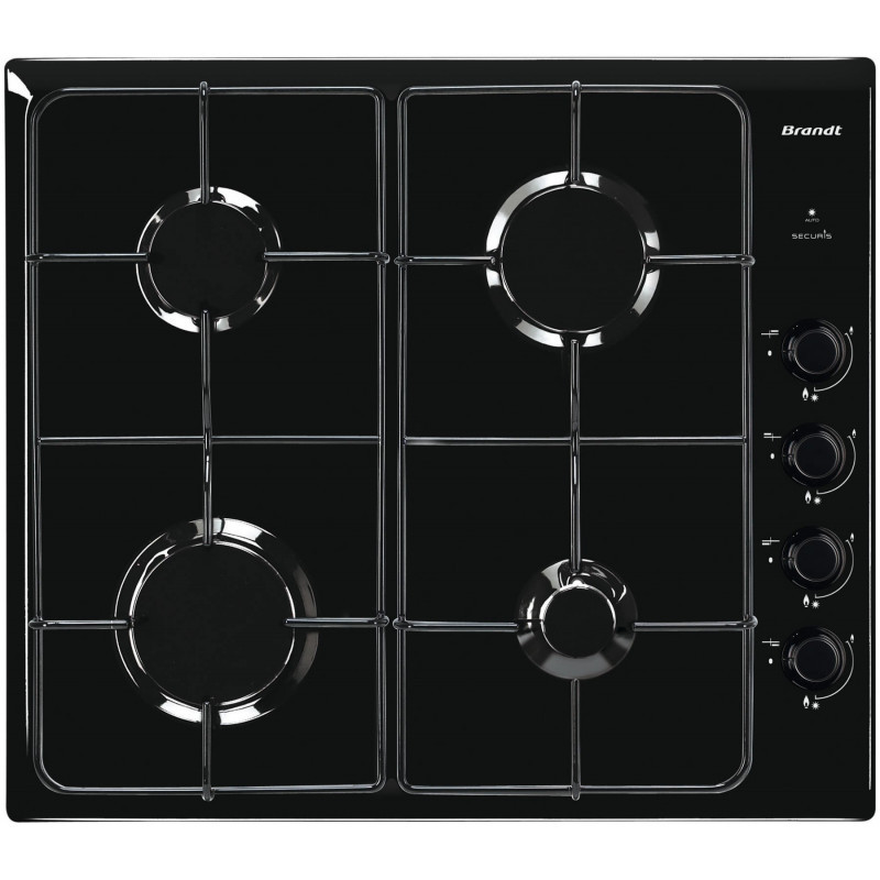 PLAQUE ELECTRIQUE PREMIUM VITROCÉRAMIQUE 4 FEUX / 60 CM - NOIR