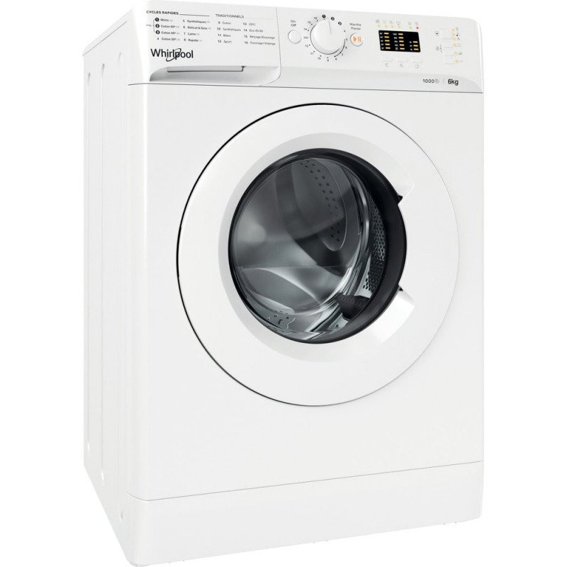 WHIRLPOOL Lave-linge top 6kg 1200trs/min A+++ 6eme Sens Machine à